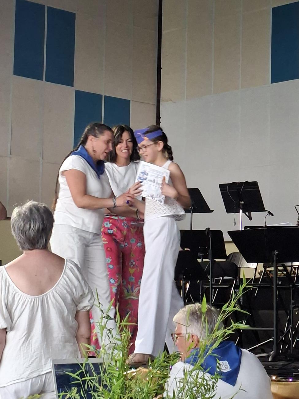 Mus'O Party, remise d'un certificat
